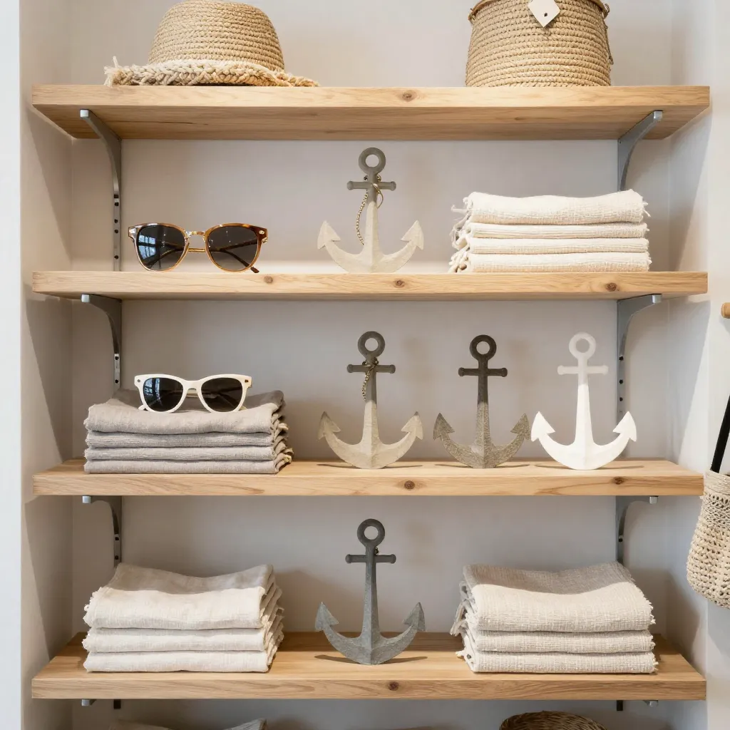 Product range of wind anchors and beach shade accessories